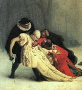 Jean Leon Gerome Duel After a Masked Ball oil painting